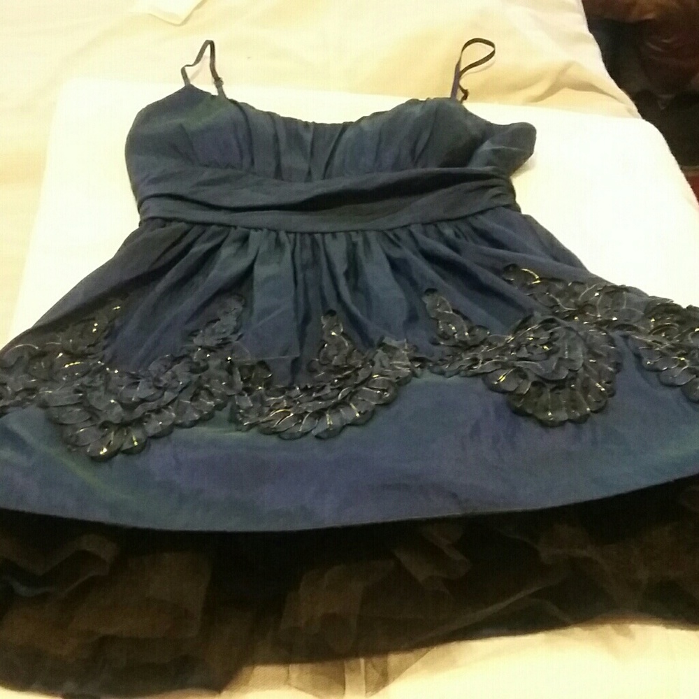 SHORT SATIN DRESS